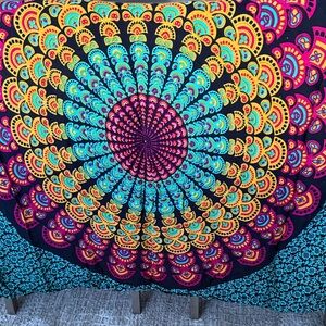 Bali Multicolor Mandala shawl/scarf